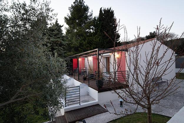 Bed and Breakfast Mise en Scène Aumelas Exterior foto
